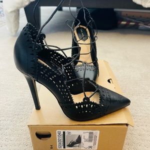Zara heels , size 6, Black